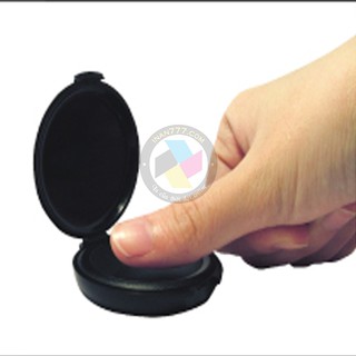 Hộp dấu lăn tay hiệu Shiny SM2-2M cao cấp của Đài Loan - Tròn 40mm