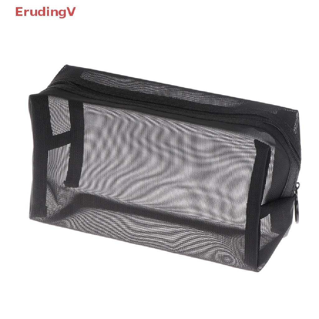 Túi Lưới Đựng Mỹ Phẩm  Túi Đựng Đồ Trang Điểm Có Khóa Kéo Tiện Lợi Khi Đi Du Lịch