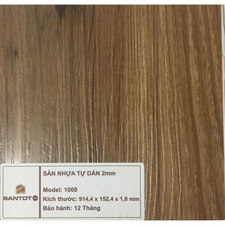 Sàn nhựa vẫn gỗ tự dán