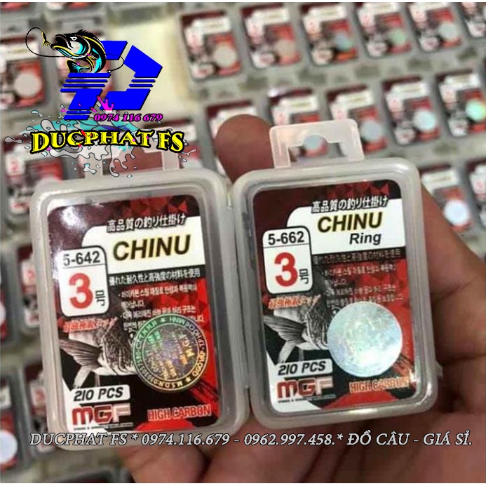 Lưỡi câu chinu ring MGF hàn quốc