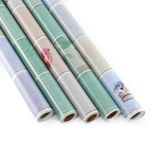Decal 1m dán bếp tráng nhôm khổ 60cm - sọc vuông okk008