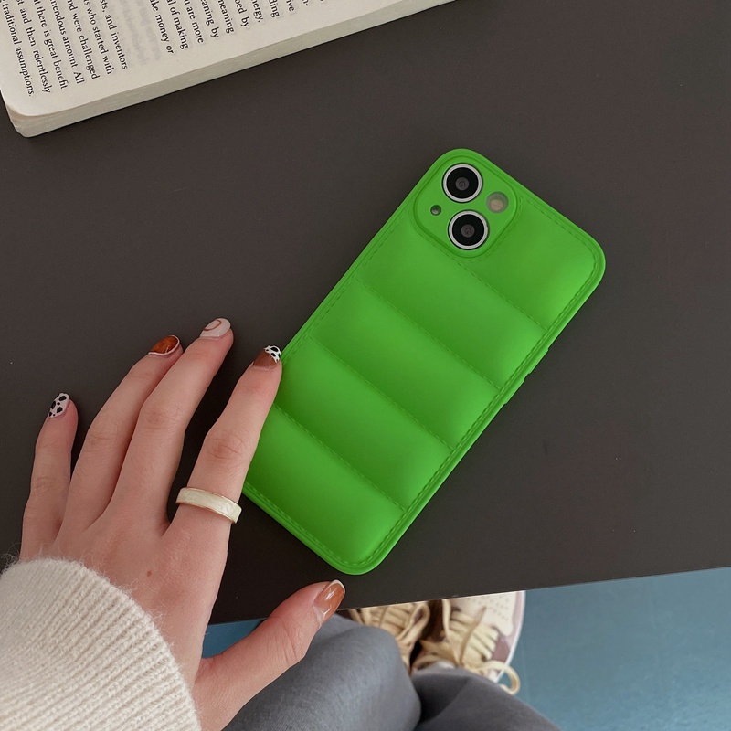 Ốp Điện Thoại Tpu In Hình Áo Khoác Xanh Lá Cam Cho iPhone 13 Pro Max 12 Pro Max 11 X Xr Xs Max Xr 8 7 Plus