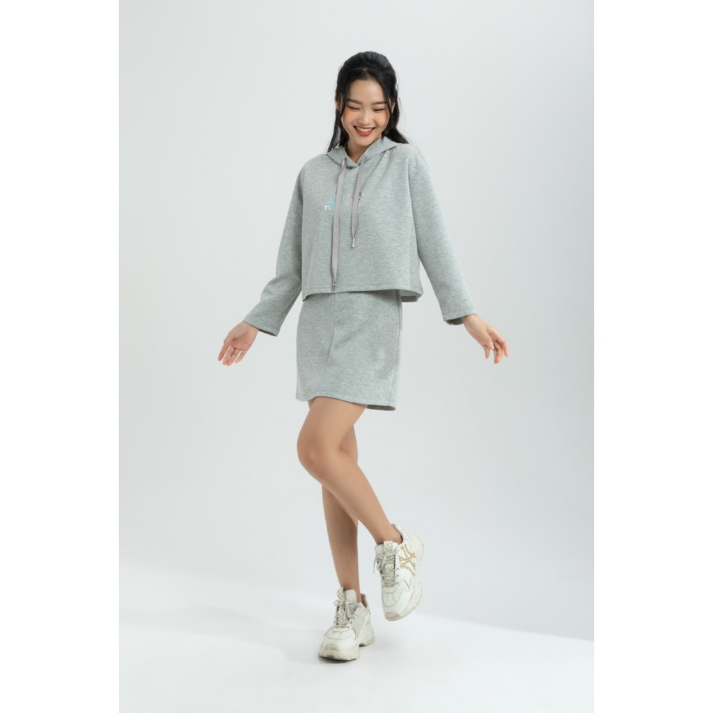 Chân váy chữ A cạp chun IVY moda MS 30B8216