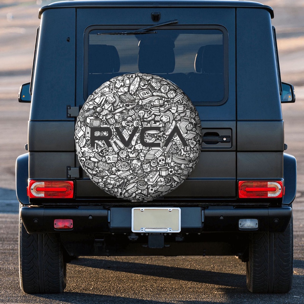 Vỏ Bọc Lốp Xe Dự Phòng Chống Bụi Trang Trí Cho Xe Hơi RV off-road SUV