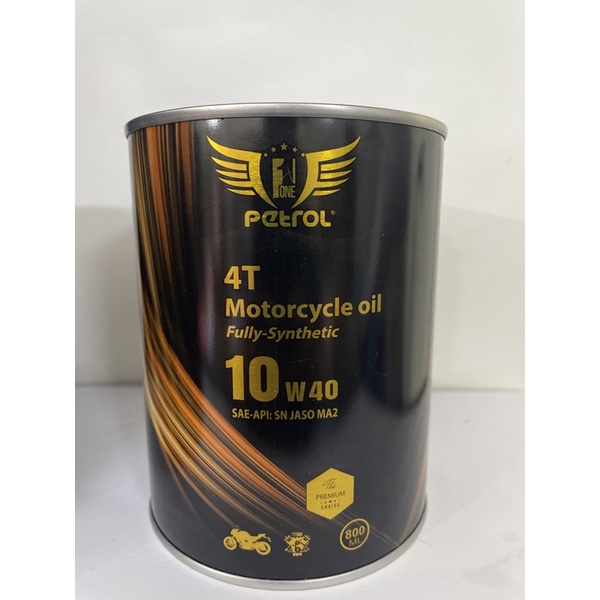 Nhớt Petrol One 100% Tổng hợp 10W40 1L - 800ml Nhập khâu UAE