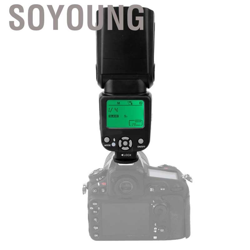Đèn Flash Chụp Ảnh Không Dây TRIOPO TR960II Tốc Độ Nhanh Cho Máy Nikon Canon Pentax DSLR Kèm Phụ Kiện