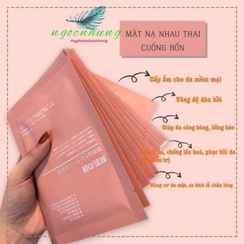 Mặt nạ nhau thai cuốn rốn