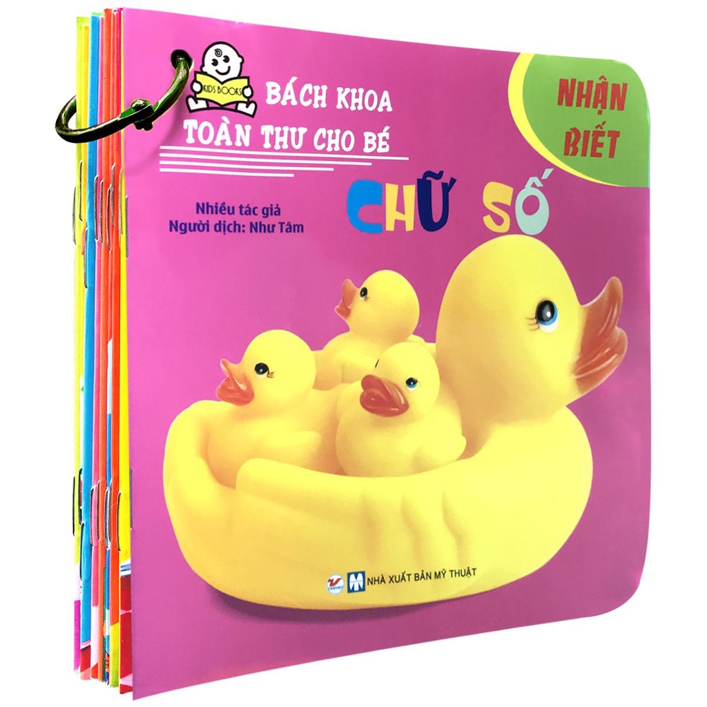 Sách - Bách Khoa Toàn Thư Cho Bé - Nhận Biết (Bộ Sách Xâu Vòng 10 Quyển)