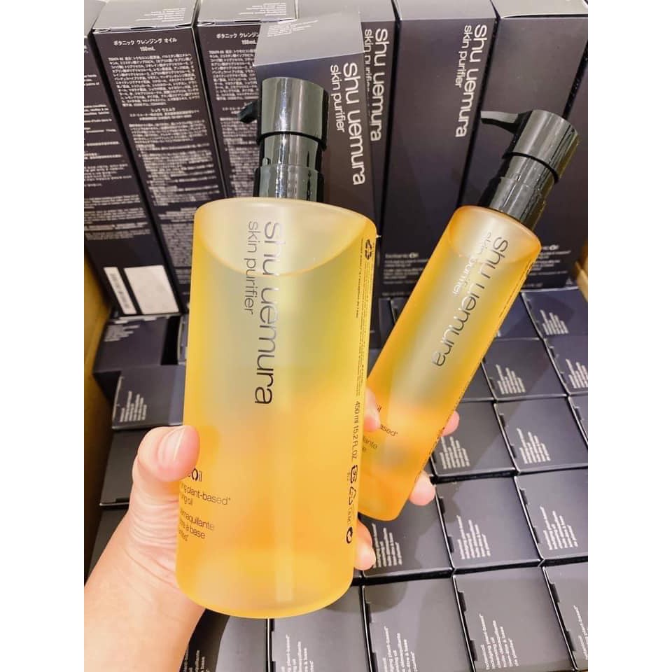 Dầu Tẩy Trang Shu Uemura (VÀNG) Botanic Oil -450ml/150ml - 𝐜𝐮𝐚𝐡𝐚𝐧𝐠𝐦𝐲𝐩𝐡𝐚𝐦𝟏𝟗Ⓡ | WebRaoVat - webraovat.net.vn