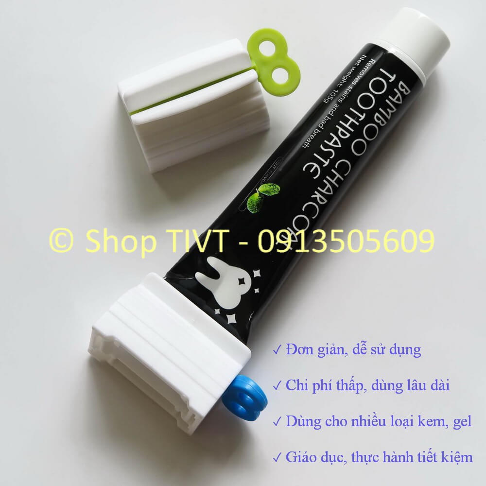 Tiết kiệm, tận dụng kem đánh răng với dụng cụ đơn giản giúp bóp, ép hết các loại kem, gel, bột nhão trong ống nhựa-TIVT