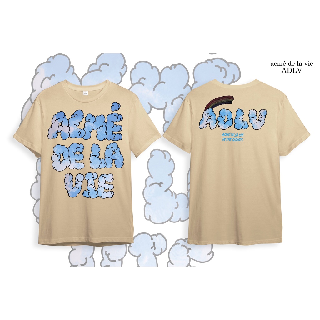 Áo ADLV Thun Cotton CAO CẤP  [Vải Cotton] - Mẫu 42 - ADLV Chữ Kiểu Xanh