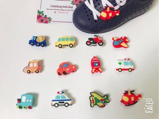 💖 Combo Jibbitz , Sticker mẫu đa dạng cho dép Crocs 💕