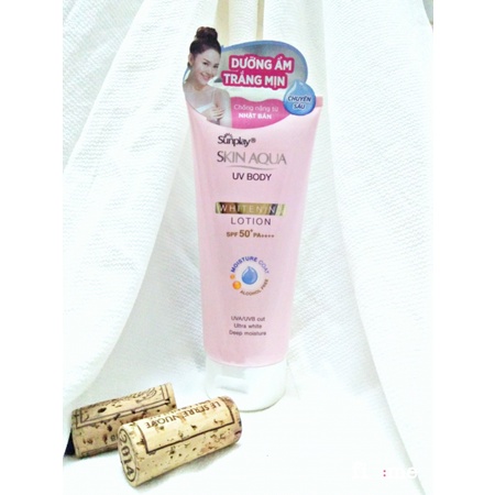 KEM CHỐNG NẮNG DƯỠNG THỂ SUNPLAY SKIN AQUA UV BODY LOTION 150G CHÍNH HÃNG - 8493