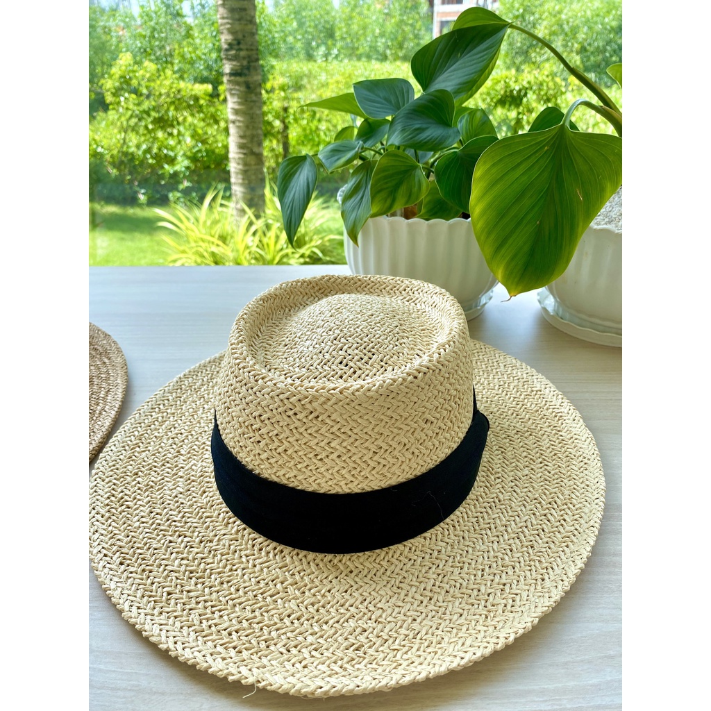 Nón cói đi biển Gaucho Panama dày dặn cao cấp, thời trang siêu xịn, đi biển, du lịch, chụp hình cực đẹp