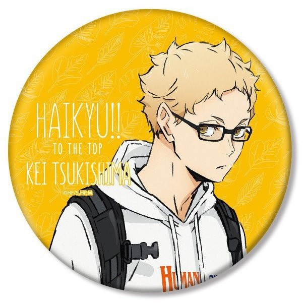 Combo 10 huy hiệu cài áo IN HÌNH Haikyuu! Vua bóng chuyền anime chibi dễ thương tiện lợi m01