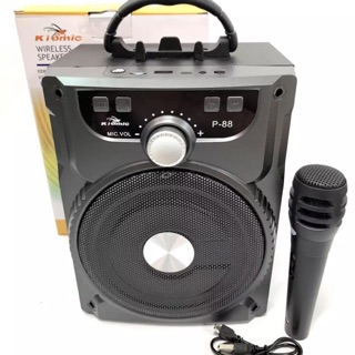 Loa P88 bluetooth hát karaoke di động