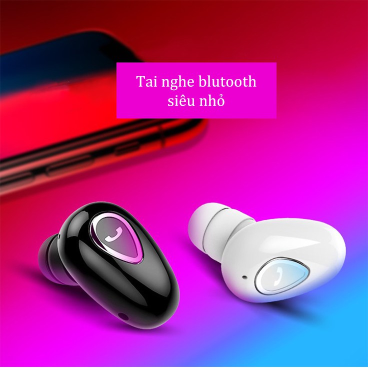 Tai nghe bluetooth 4.0 Hạt đậu siêu nhỏ , Tai nghe bluetooth thông minh giá siêu rẻ