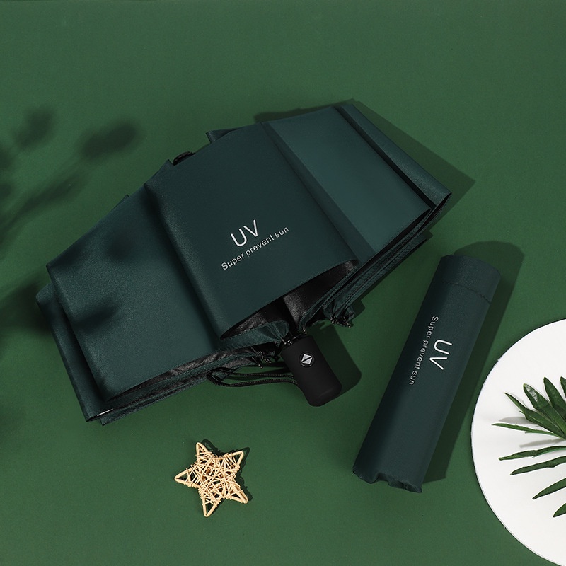 Dù Che Nắng/Mưa Bằng Vinyl Có Thể Gấp Gọn Tiện Dụng Cho Nữ