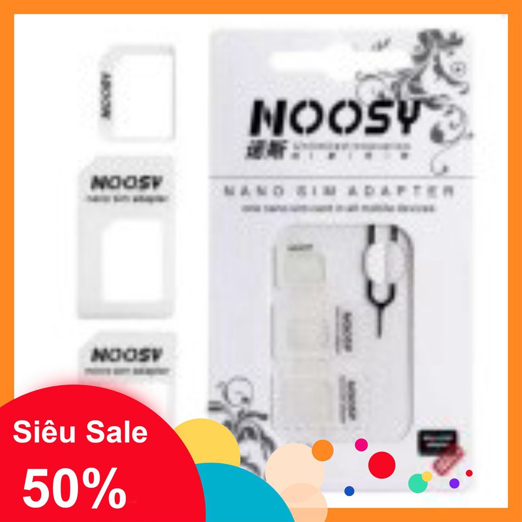 [FREESHIP] Bộ chuyển đổi Micro và nano sim thành sim thường 3 in 1 (Trắng) - Hàng chất lượng, cam kết giá tốt nhất miền 