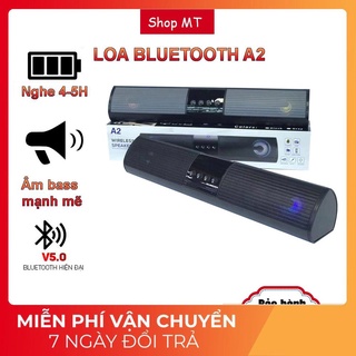 Loa bluetooth A2 2 loa Bass mạnh mini giá rẻ âm thanh đỉnh có kết nối máy tính Bảo hành 1 đổi 1 3 tháng