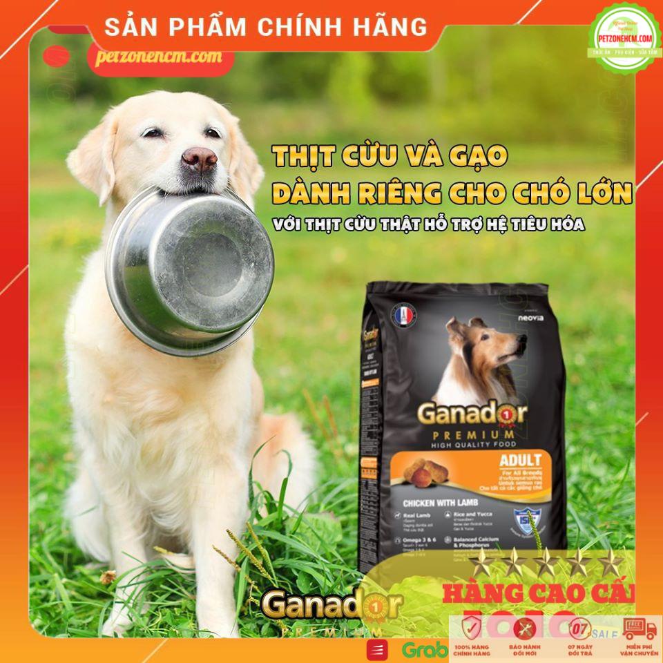 Đồ ăn chó Ganador 🎁 FREESHIP 🎁 Gói 400g Ganador Premium Adult/Puppy - thức ăn hạt chó lớn vị gạo cừu - nhỏ vị Sữa DHA