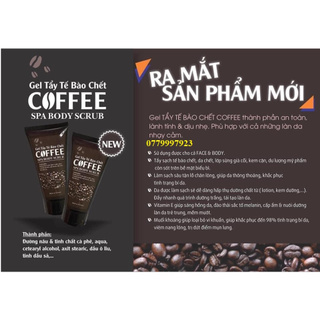 GEL TẨY TẾ BÀO CHẾT CAFE