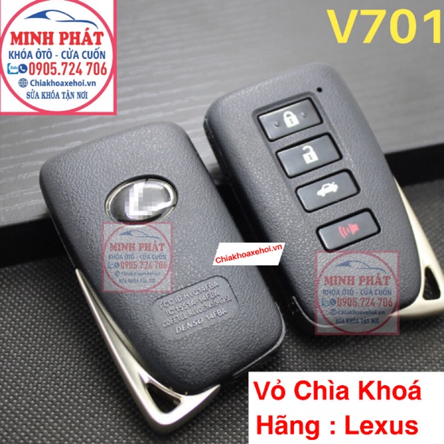 Vỏ chìa khóa xe Lexus RX350 Lx570 450 460 750 360 370