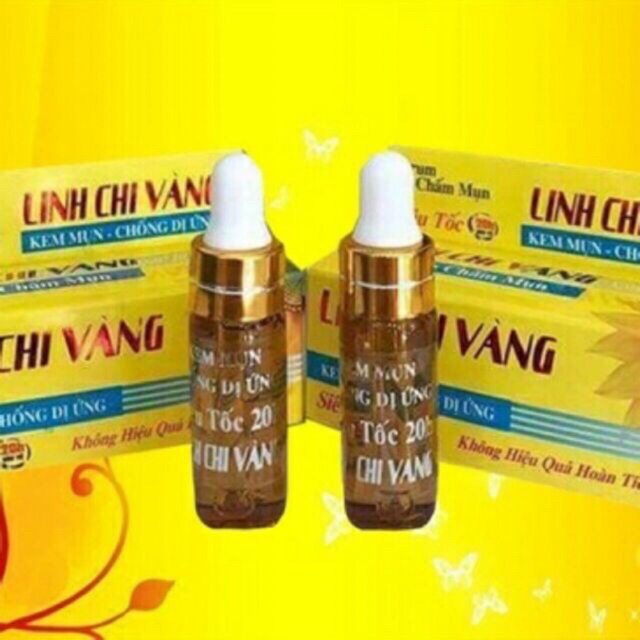 Serum Mụn Linh Chi Vàng