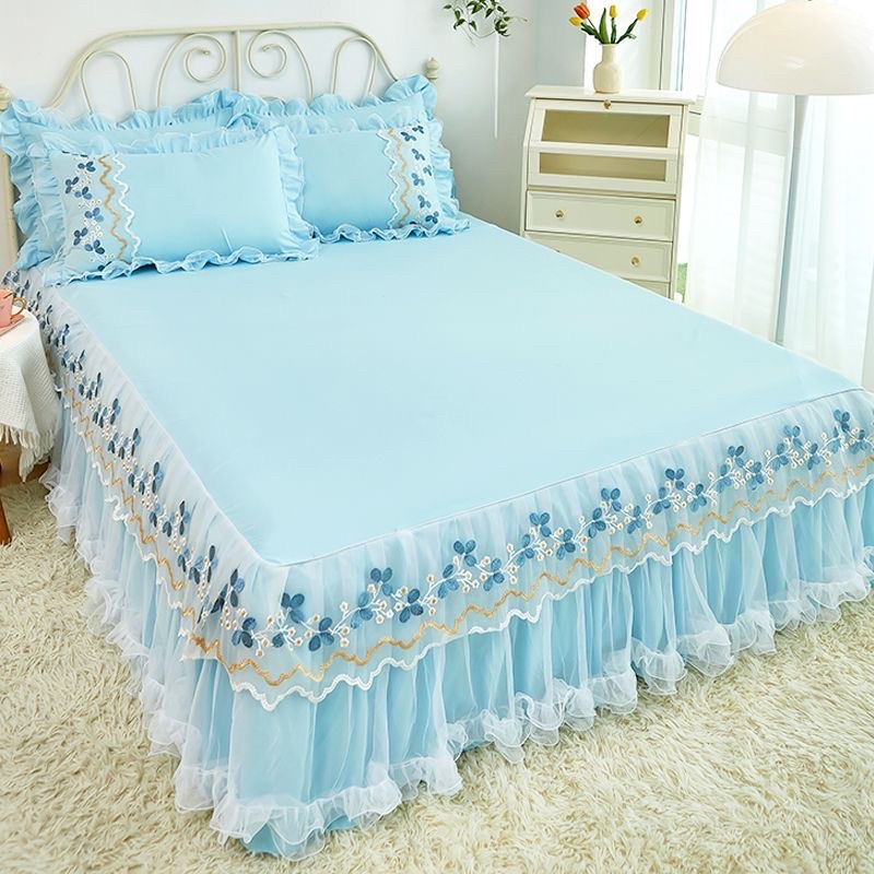 Ga giường công chúa phối ren thiết kế cao cấp