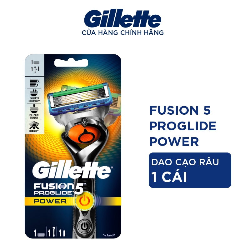 Dao cạo râu Gillette Fusion Proglide Power 1UP thumbnail