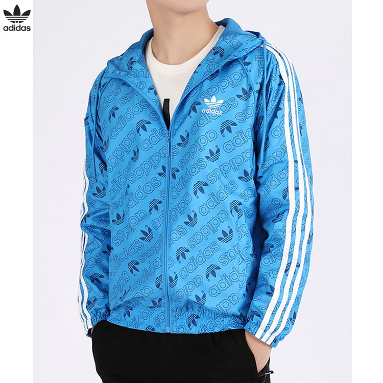 Áo Khoác Hoodie Adidas 100% Chính Hãng Chống Thấm Nước In Logo Thời Trang Thu Đông Cho Cặp Đôi