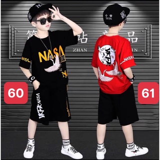 Quần áo HipHop thể thao dành cho bé trai mã 60, 61 cho bé 5-14 tuổi