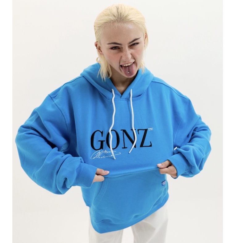Áo Hoodies Nỉ Mùa Đông Form Rộng - Hoodies 01 Màu Xanh Da Trời