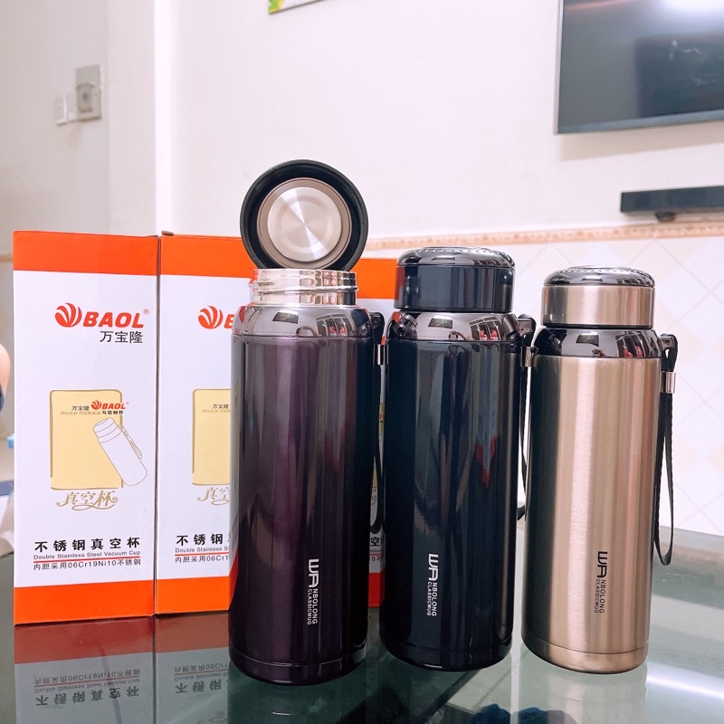 Bình Giữ Nhiệt Kim Cương Baol 600ml,800ml Mẫu Mới Giữ Nhiệt Cực Tốt