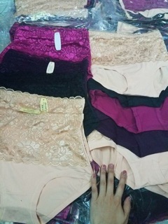 Quần chíp cotton cạp cao gen bụng (250k/chục)