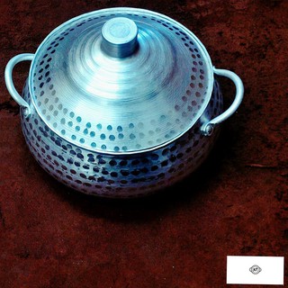 Nồi lẩu nhôm riêu cua bếp cồn thủ công Ngân Thọ
