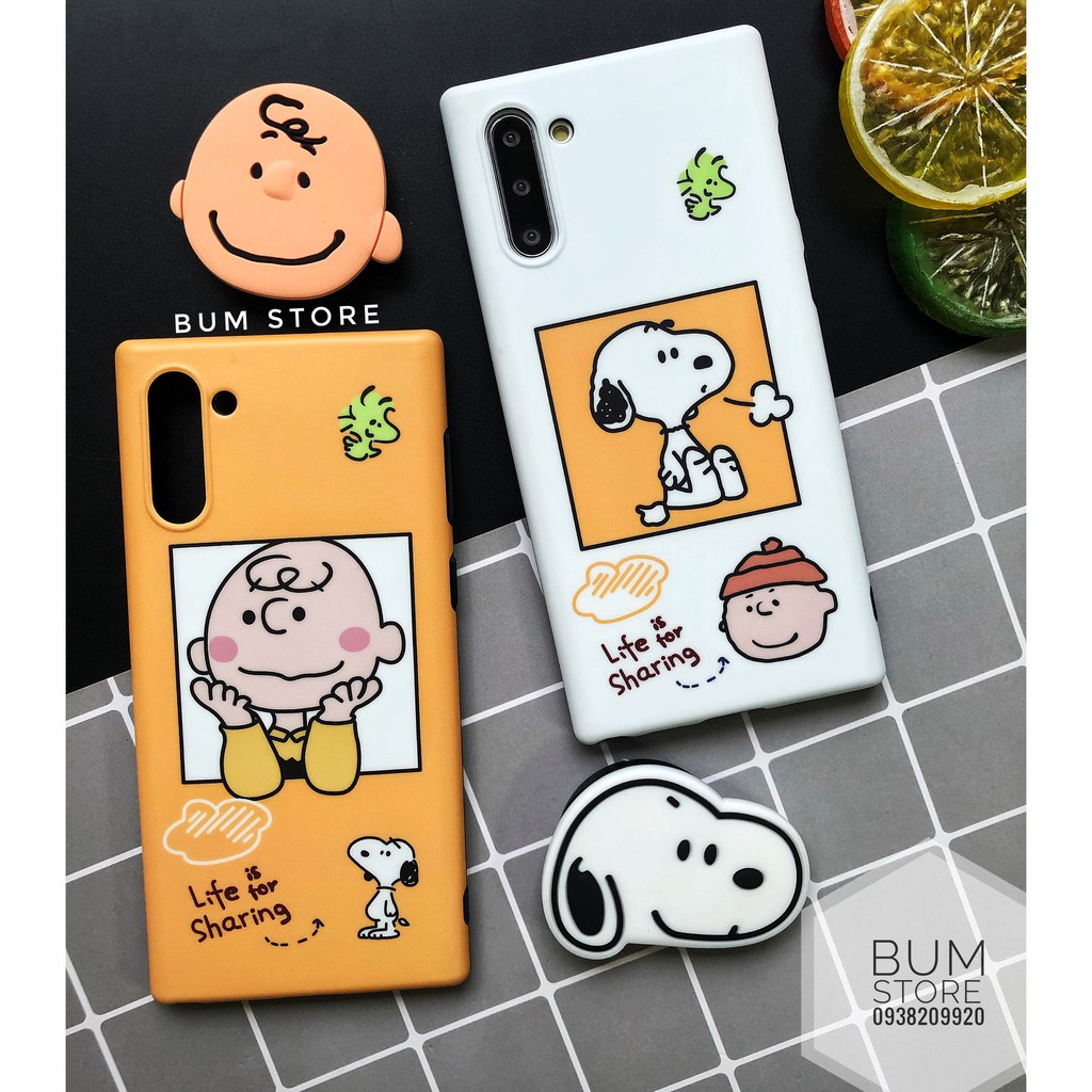 Ốp Lưng Dẻo SNOOPY Samsung Galaxy Note 10 plus / Note 10 / S10 plus / S10 / Note 9 / Note 8 / S9 Plus