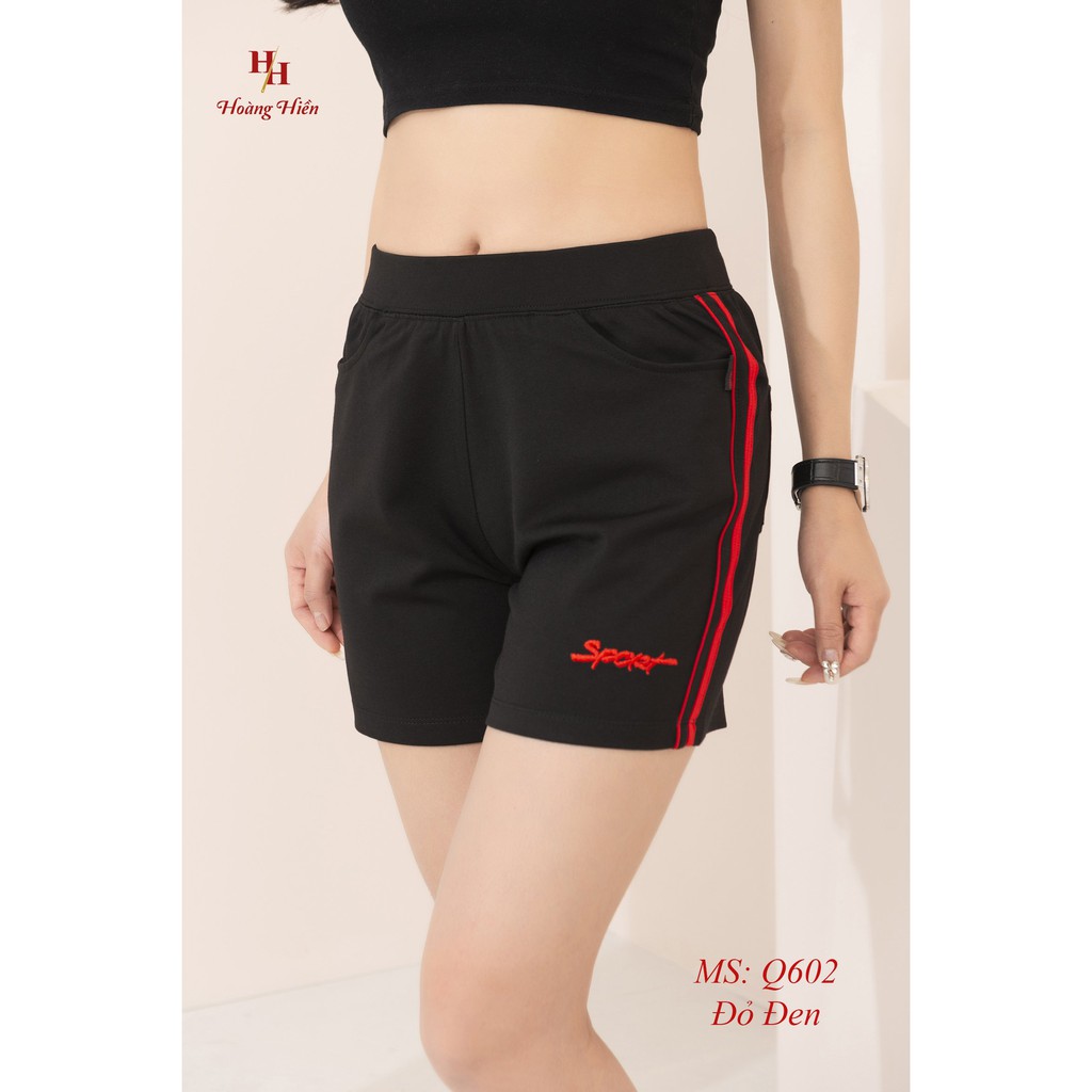 Quần Short Nữ Mặc Nhà, Quần Thể Thao Nữ Kẻ Sọc Năng Động Q602 Hifa Hoàng Hiền | BigBuy360 - bigbuy360.vn