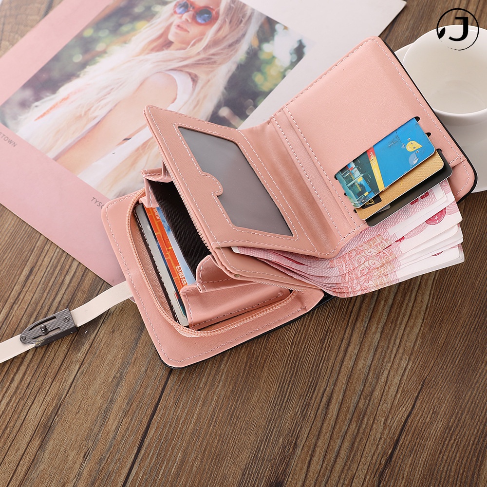 Ví KAITIFEI da PU mini phong cách Hàn Quốc thời trang dành cho nữ