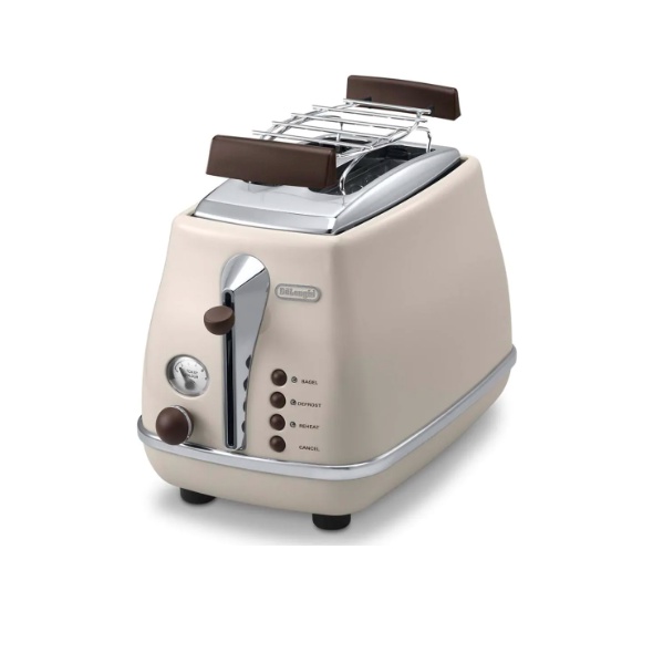 [Mã ELHADEV giảm 4% đơn 300K] [CHÍNH HÃNG] Máy Nướng Bánh Mì DELONGHI Icona Vintage CTOV2103 (BG/GR)