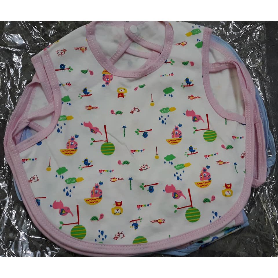 Q1 Yếm cotton chống thấm nước xỏ tay cúc bấm 45 7
