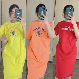 ĐẦM THUN SUÔNG FORM RỘNG (KÈM VIDEO HÌNH THẬT)