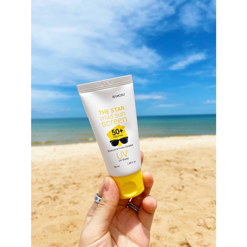 Kem Chống Nắng Hằng Ngày Ramosu Mild Sunscreen 50ml - K2V Shop