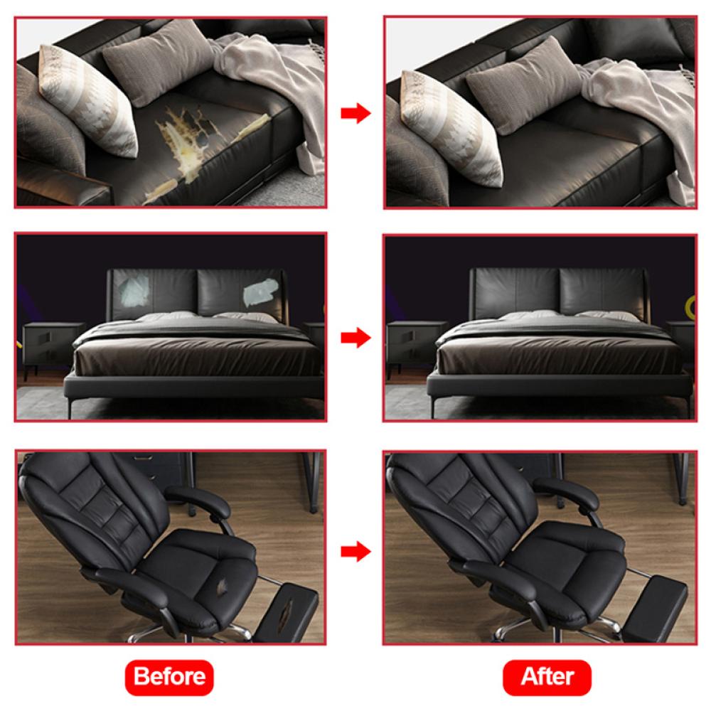Miếng Dán Sửa Chữa Nội Thất Xe Hơi / Đồ Nội Thất Bằng Da 20 * 30cm W8Z5 DIY