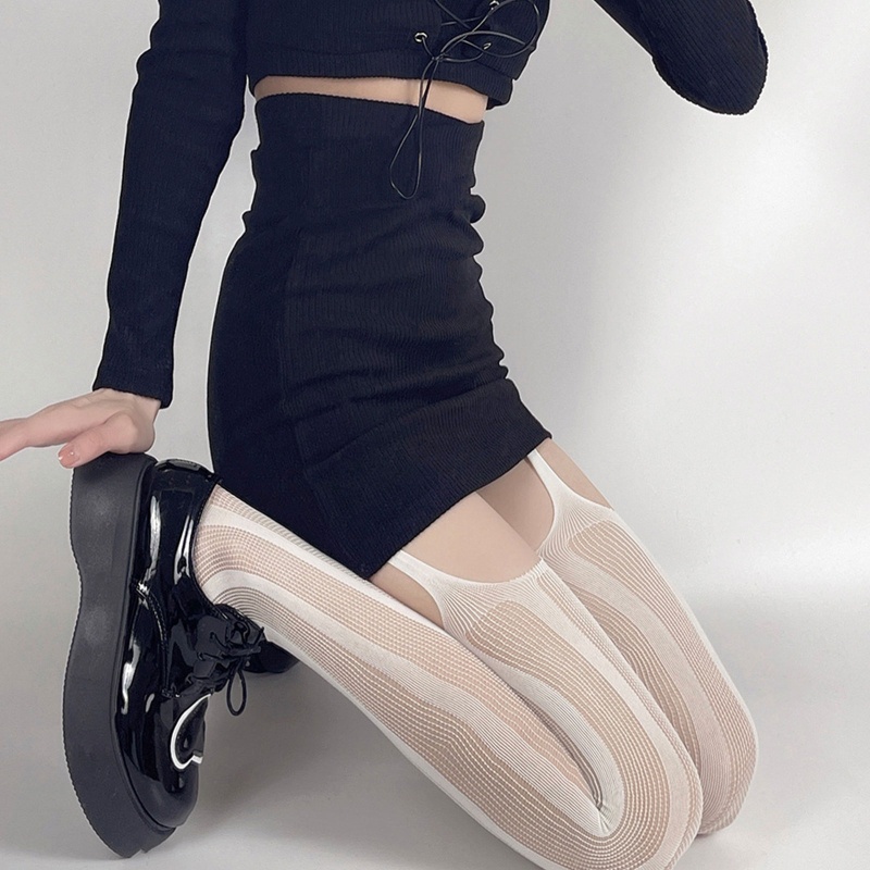 XIXI Quần Tất Lưới Khoét Lỗ Quyến Rũ Cho Nữ