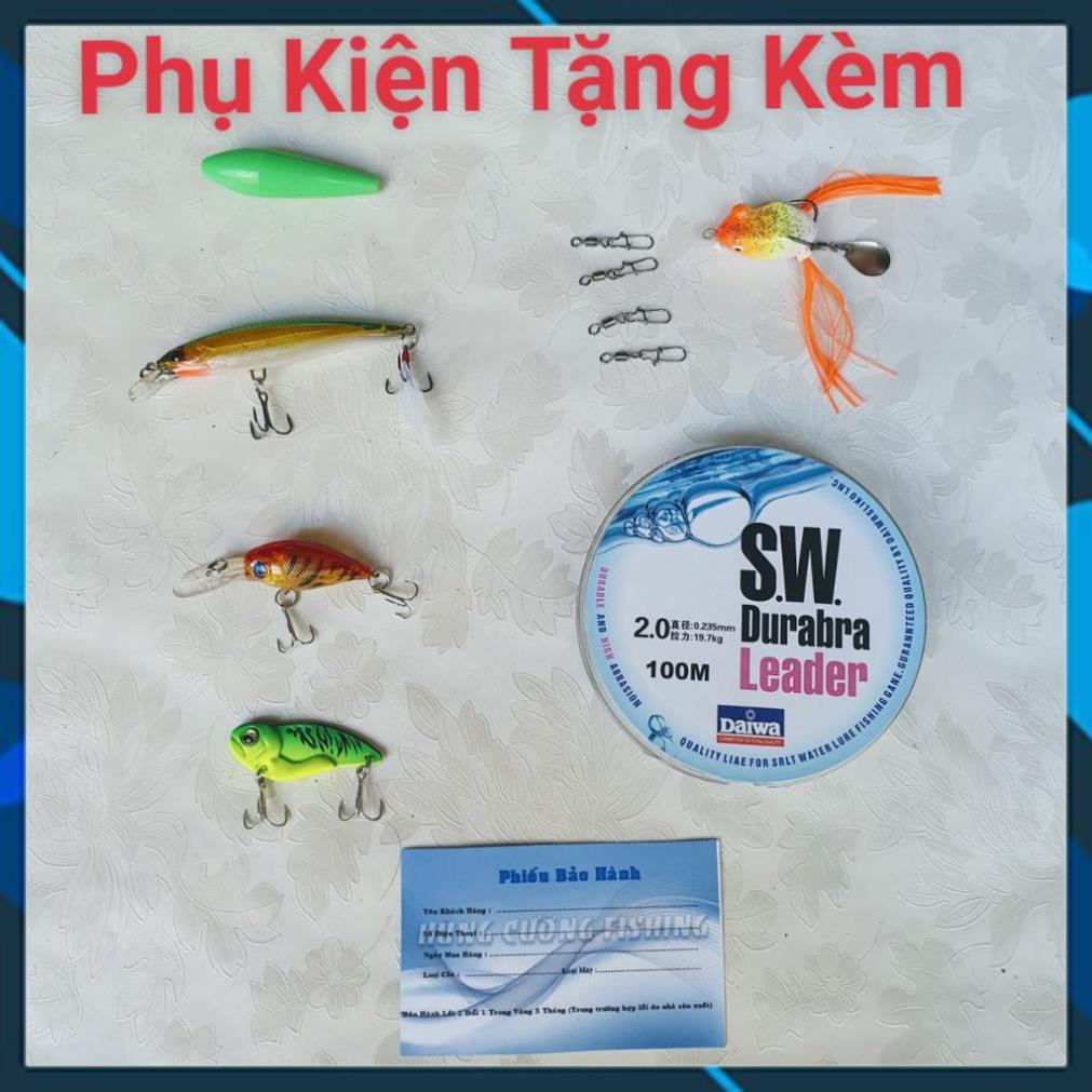 [Chất Lượng] Bộ Cần Câu Lure Máy Ngang 2 Ngọn Fishing Of Catch Hàng Chất Lượng- Gía Siêu Rẻ, Bộ Cần Lure Máy Ngang