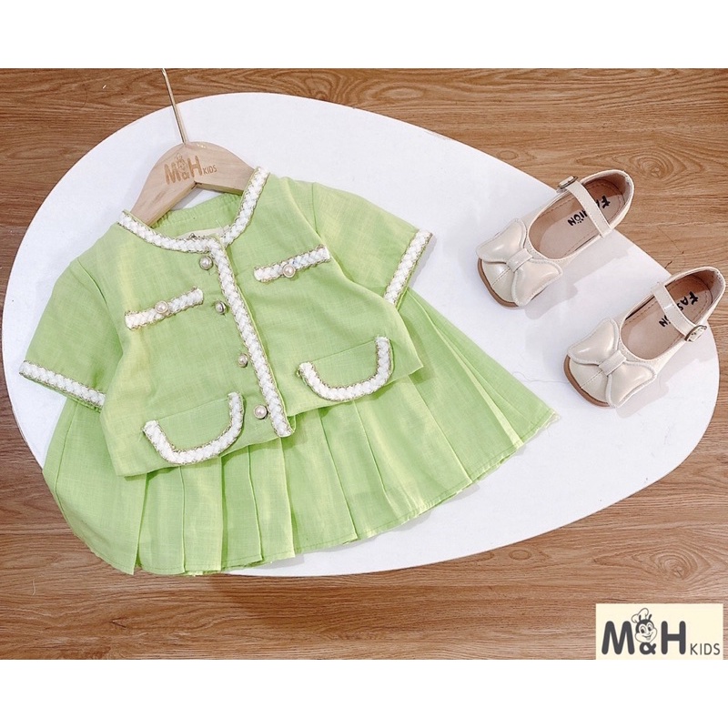 🌺 Set Vest bé gái siêu yêu  giá rẻ cho bé🌺