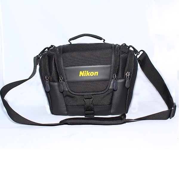 Túi Đựng Máy Ảnh JYC Nikon (Size M) (Đen Phối Vàng) - Hàng Nhập Khẩu