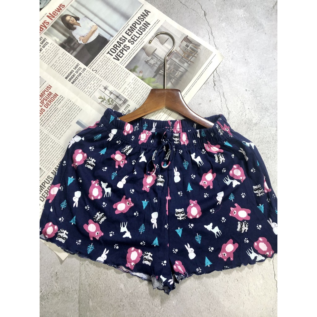 [QUẦN NỮ COTTON THÁI] Quần Đùi Nữ, Quần Ngủ Nữ Nhiều Hình Phối Áo 2 Dây Mặc Nhà cực Thoải Mái | BigBuy360 - bigbuy360.vn