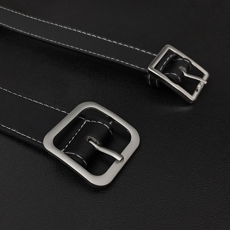 Dây nịt khóa vuông thời trang retro cho nam nữ